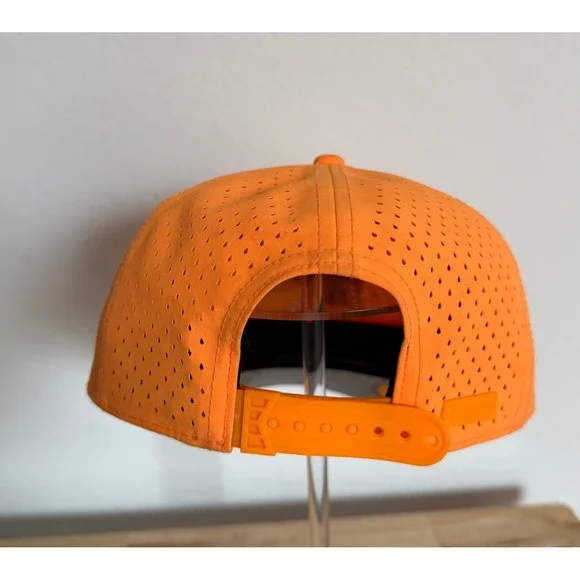 Melin Odyssey Hydro Neon Collection Hat Orange Have More Fun Snapback Mens Cap